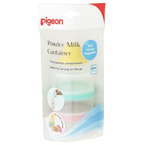 Pigeon Powder Milk Container C208 Clear
