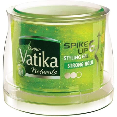 Dabur Vatika Naturals Strong Hold Spike Up Styling Hair Gel Green 250ml