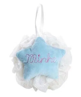 Soft Bath Sponge With Shower Mesh Foaming Loofah Exfoliating Scrubber For Body And Face With Premium Look.