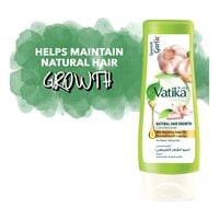 Vatika Naturals Spanish Garlic Natural Hair Growth Conditioner  For Weak Falling Hair  400ml