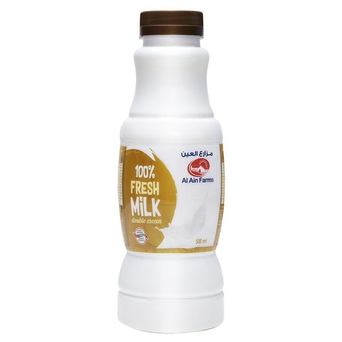 Al Ain Fresh Double Cream Milk 500ml