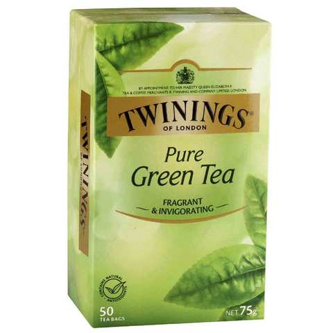 تويننجز شاي أخضر النقي 50 كيس