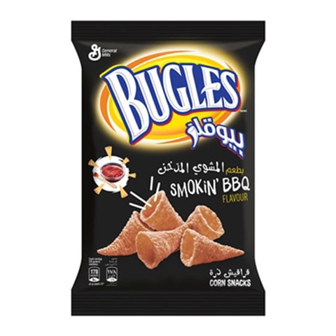 Bugles Smokin BBQ Corn Snack 35g
