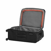 American Tourister Duncan 4 Wheel Soft Casing Spinner Luggage Trolley 55cm Black