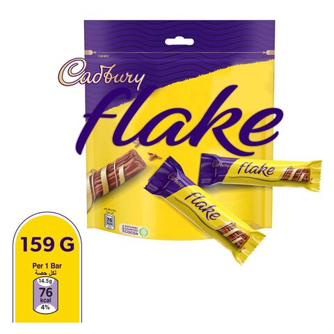 Buy Cadbury Dairy Milk Flake Minis Milk Chocolate 159.5g in Saudi Arabia