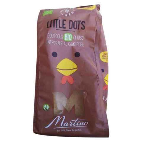 اشتري Martino Little Dots Organic Brown Rice Couscous With Cauliflower 300g في الامارات