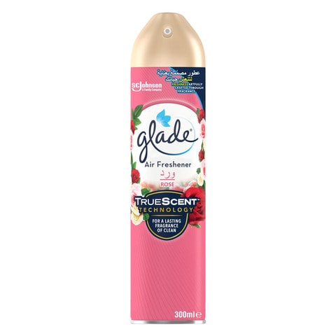 Glade Air Freshener Spray, Rose, 300ml
