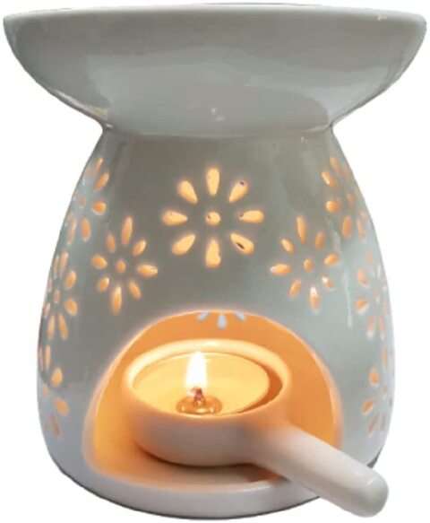 Essential Oil Candle Warmers, Ceramic Tealight Holder ,Aroma Oil Burner, Oil Burner,Aromatherapy