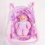 Buy lavish Baby Doll and Stroller, Pink in UAE