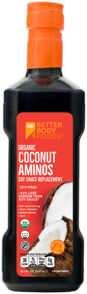 Better Body Foods Organic Coconut Aminos 500ml