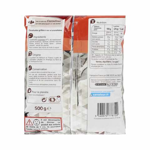 Carrefour Rosted Peanuts 500g
