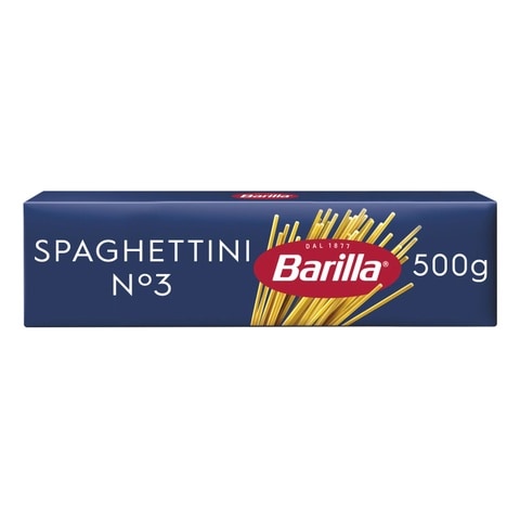 اشتري باريلا معكرونة سباغيتي رقم 3 500 غرام في الامارات
