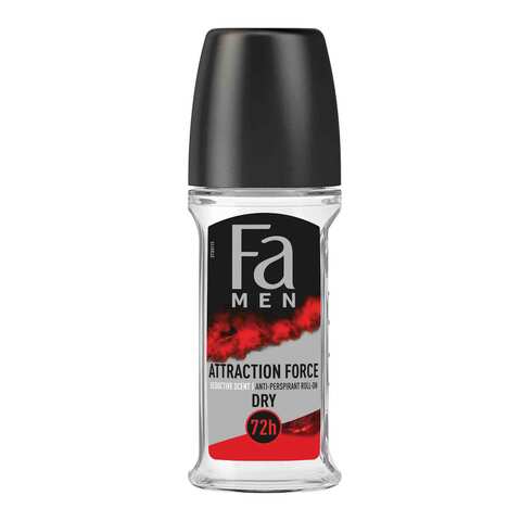 Fa Attraction Force Roll-on Deodorant For Men, 50ML