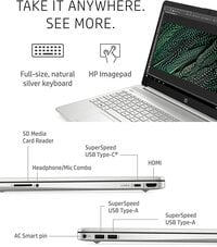 HP 2021 Newest 15.6 FHD IPS Flagship Laptop, 11th Gen Intel 4-Core i5-1135G7(Up To 4.2GHz, Beat i7-1060G7), 16GB RAM, 256GB PCIe SSD, Iris Xe Graphics, Bluetooth, WiFi, Win11, W/GM Accessories