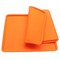 Generic 2 Pcs Swiss Roll Cake Mat Pad Baking Mold Pastry Tools Silicone Nonstick Baking Rug Mat Silicone Mould (Orange)
