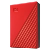 WD My Passport Portable External Hard Drive 5TB Red