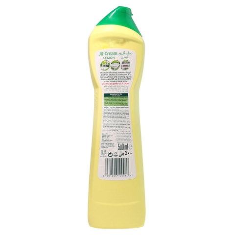 Jif Cleaning Cream with Microparticles Lemon 500 ml