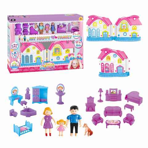 Power Joy Play Home My Family Playset Multicolour