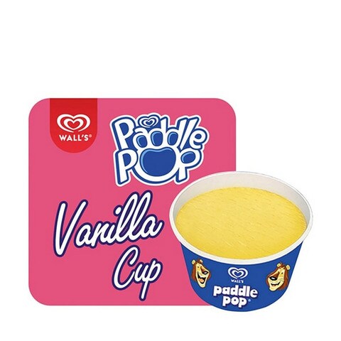 Wall&#39;S Paddle Pop Vanilla Cup Ice Cream 60ml