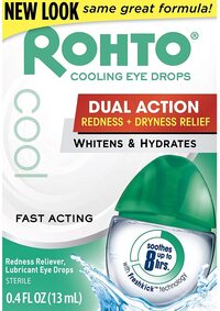 Rohto Cool Redness Relief Eye Drops 0.4 Fl Oz