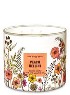 Buy BATH  BODY WORKS PEACH BELLINI  3 WICK CANDLE 411G in UAE