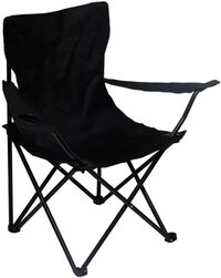 Mike Music Foldable Beach And Garden Chair, Black
