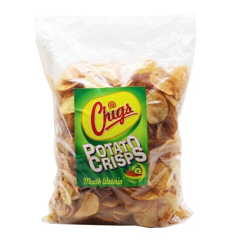 Chigs Funky Chilli Lemon Potato Crisps 400g