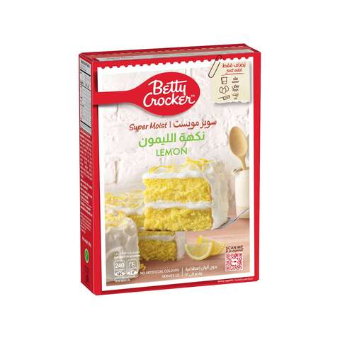 Betty Crocker Super Moist Lemon Cake Mix Powder 500g
