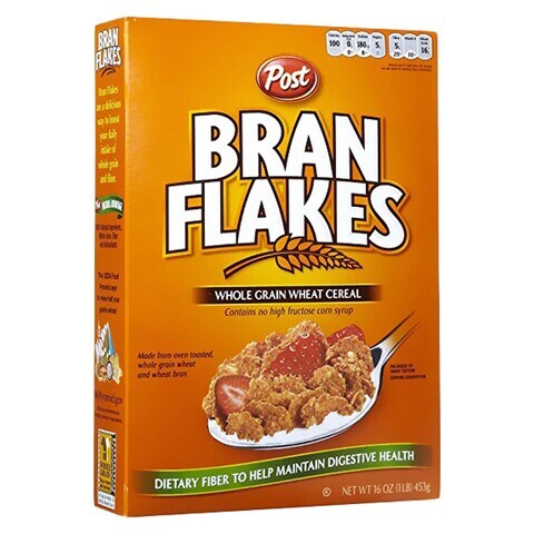 Post Bran Flakes Cereal 453g