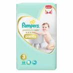 Buy PAMPERS PANTS DIAPERS 3(6-11)KG X56 in Kuwait