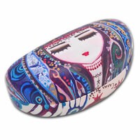 BiggDesign Blue Water Glasses Case