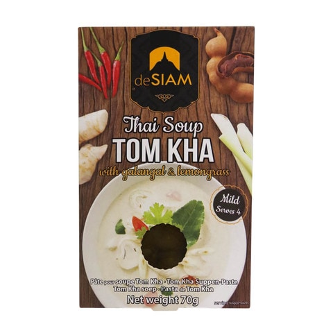 De Siam Tom Kha Mild Thai Soup 70g
