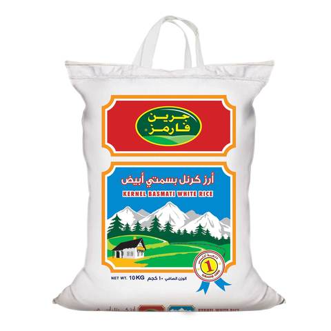 Green Farms Kernel Basmati White Rice 10kg