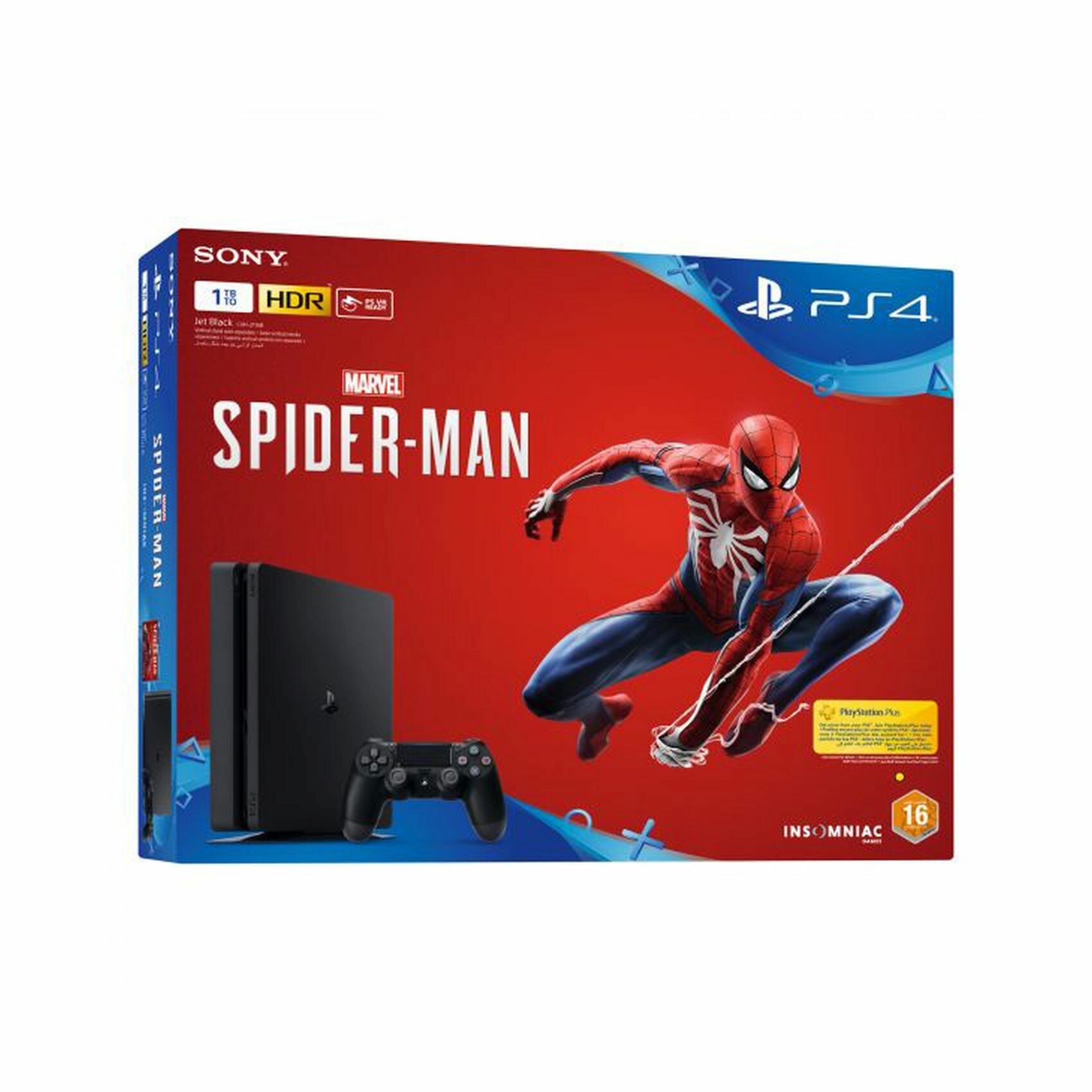Buy Spider Man Bundle With Sony Playstation 4 1tb Console Online Shop Electronics Appliances On Carrefour Uae