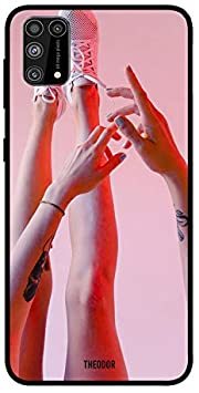 Theodor - Samsung Galaxy M31 Case Cover Girl Hand &amp; Feet Flexible Silicone Cover