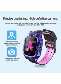 Smart 2030 Waterproof Smart Watch For Kids Pink