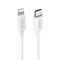 WIWU WP401 Type-C To Lightning Cable The One PD Data Cable 2.4A 1.2m - White