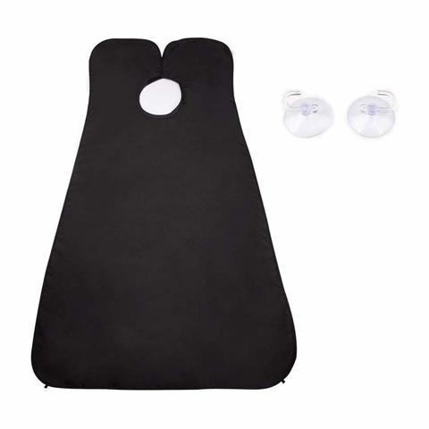 Buy Mustaches Beard Bib Beard Catcher Apron for Shaving Grooming Cape for Bearded Men with Suction Cup in UAE