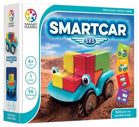 Smartgames - Smart Car 5X5A Cognitive Skill-Building Brain Game Brain Teaser
