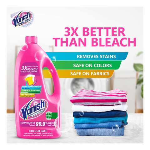 Vanish Multi Use Fabric Stain Remover Pink 1.8L