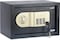 Electronic Digital Safe Box with Key and Pin Code Lock (20x31x20cm) Black