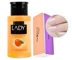 Buy LADY CARE NPR PCH 210ML+NAIL BUFFER in Kuwait