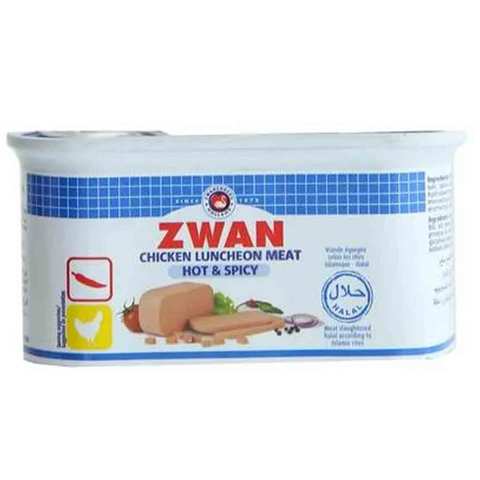 Zwan Chicken Luncheon Meat Hot And Spicy 200 Gram