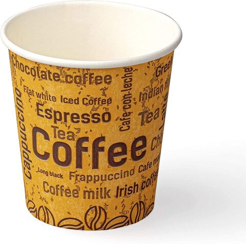 Buy Paper Tea Cup Disposable-Cofee Cup 6.5 oz 50 pcs Online - Shop