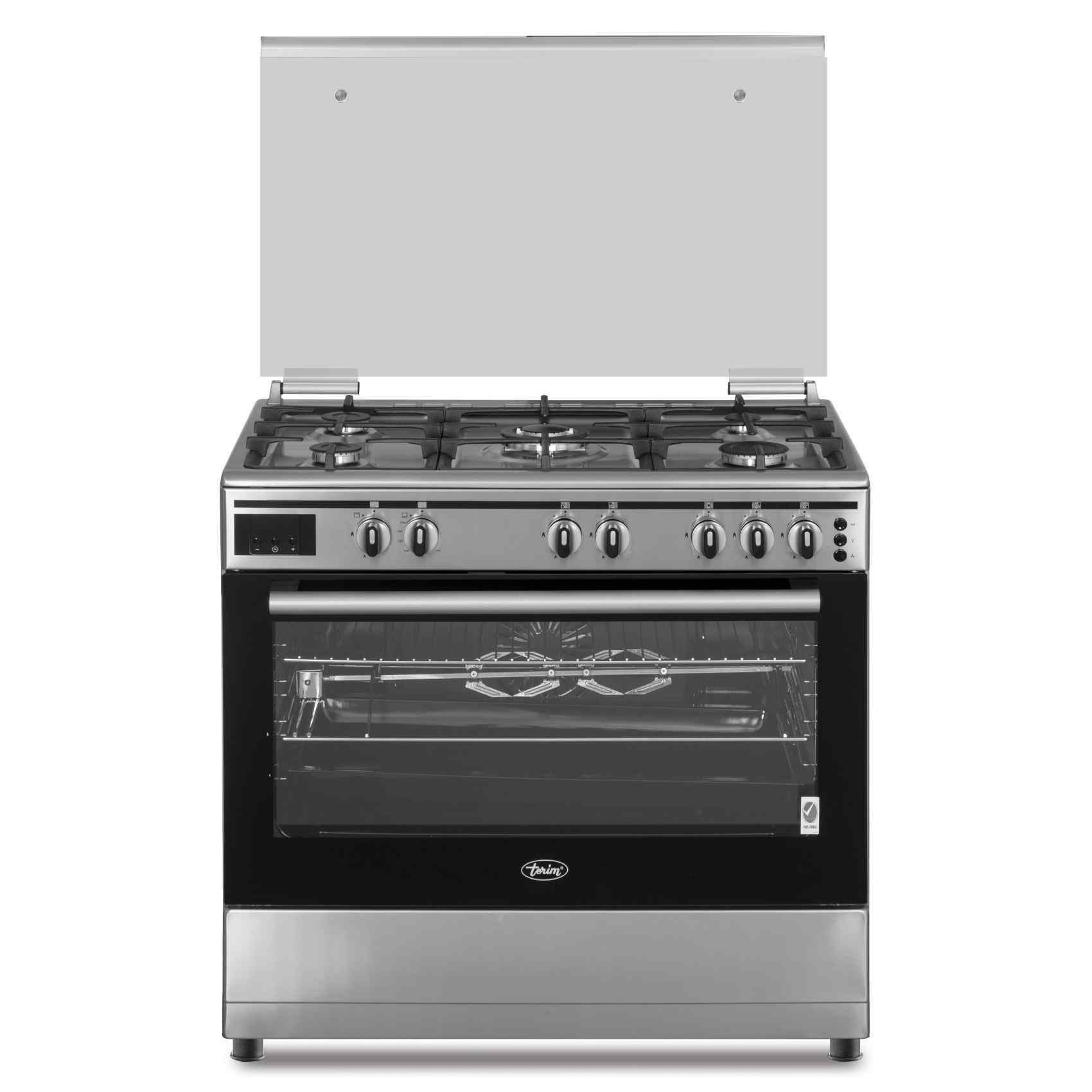 Buy Terim 90X60 Cm Gas Cooker TERGC96ST Online Shop Electronics