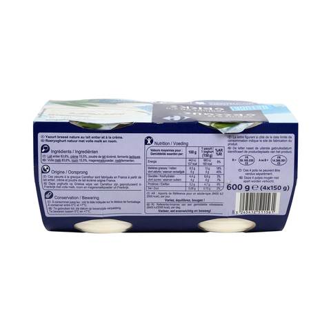 Carrefour Greek Yoghurt 150g&times;4