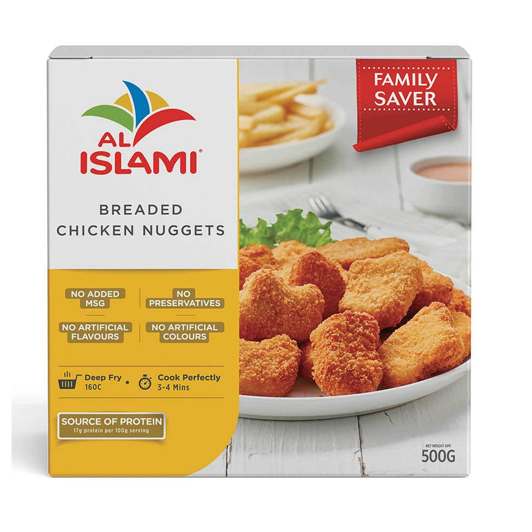Buy Al Islami Chicken Nugget 500g Online Shop Frozen Food On Carrefour Uae