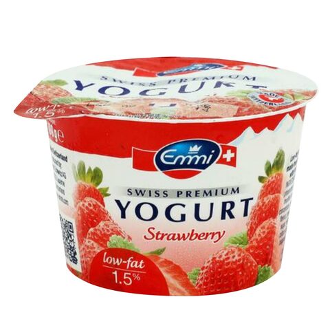 Emmi Swiss Premium Low Fat Strawberry Yoghurt 100g