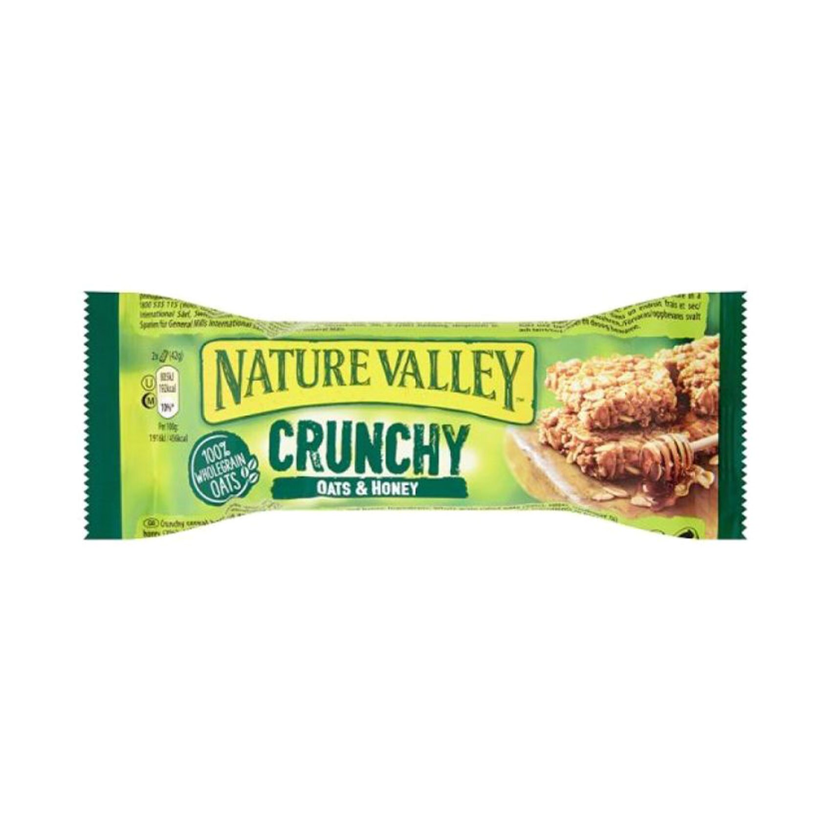 Buy Nature Valley Crunchy Oats And Honey Cereal Bar 42g Online Shop Food Cupboard On Carrefour Uae