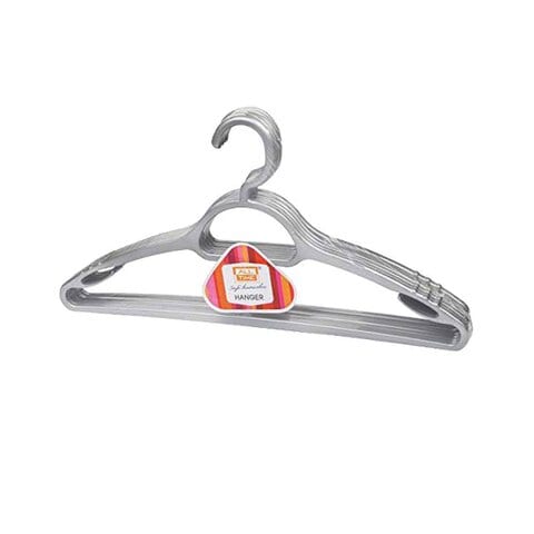 All Time Plastic Section Hanger 6 Pieces